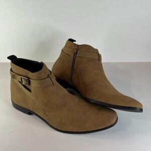 Topman Faux Suede Leather Boots